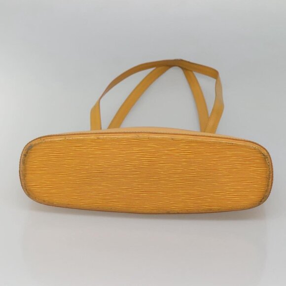 LOUIS VUITTON Epi Lussac Shoulder Bag Yellow M52289 LV Auth 120547 - Picture 6 of 16